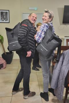 Slika: prostovoljca zavoda sopotniki